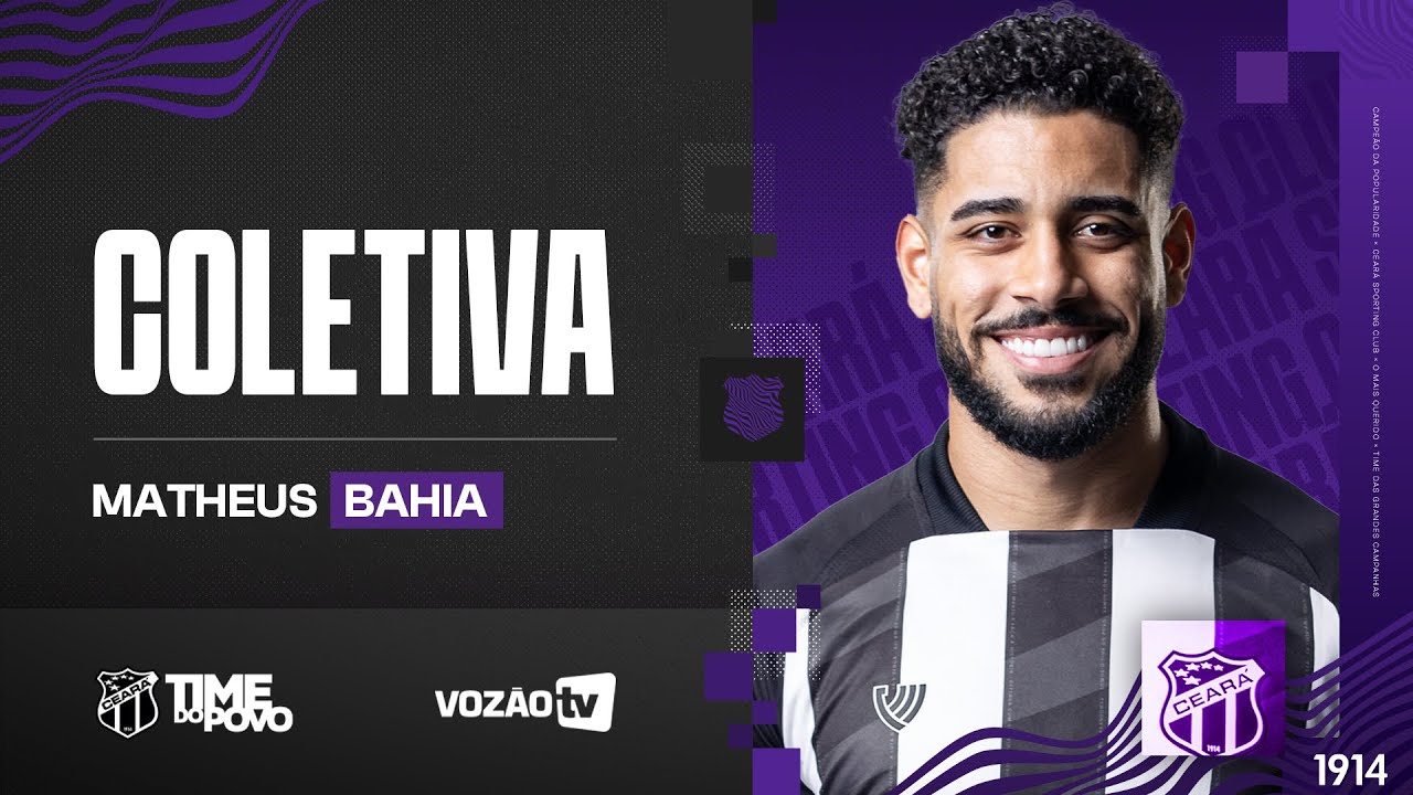Maracan� x Cear� | Coletiva pr�-jogo Matheus Bahia