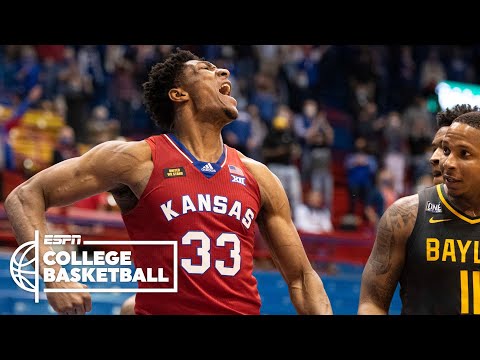 第17名堪薩斯大學將本賽季首場失利交給第2名貝勒大學{要點}。| ESPN大學籃球 (No. 17 Kansas hands No. 2 Baylor its first loss of the season {HIGHLIGHTS} | ESPN College Basketball)