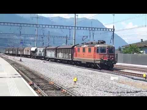 Trainspotting at Giubiasco Station, Switzerland