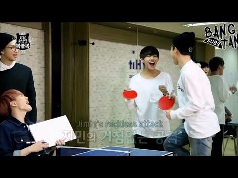 [ENG SUB] BTS Run episode 4 (table tennis)