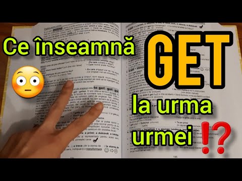 Lecţia # 002 - Care-i treaba cu "GET" și cum se traduce el la urma urmei?!
