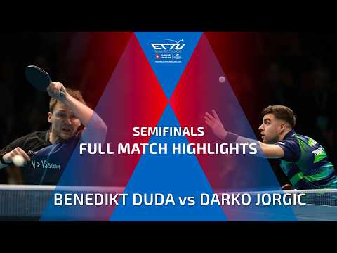 BENEDIKT DUDA vs DARKO JORGIC FULL HIGHLIGHTS | CCB EUROPE TOP 16 CUP | SEMIFINALS