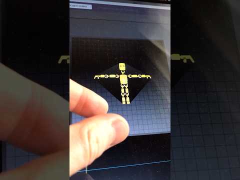 WOW  3D printing flexi robot #3d #3dprinting #power #robot #flexibility #wow #play #gold