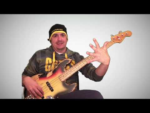 Allargamento e streching mano sinistra - Lezione basso 11