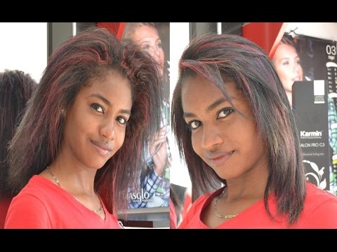 Cómo alisar el pelo afro con la plancha
