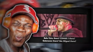 GRINGO REACT | RACIONAIS MC&#39;S - NEGRO DRAMA | (REACTION)