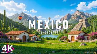 Mexico 4K - Turquoise Caribbean Shores, Ancient Ruins & Tropical Calm | Relaxing Music