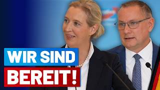 Regierung hat Akzeptanz der Bevölkerung verloren! Erklärung mit Alice Weidel & Tino Chrupalla - AfD