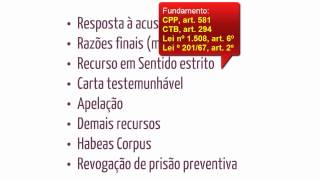 Como identificar a Peça - OAB - Prática Penal