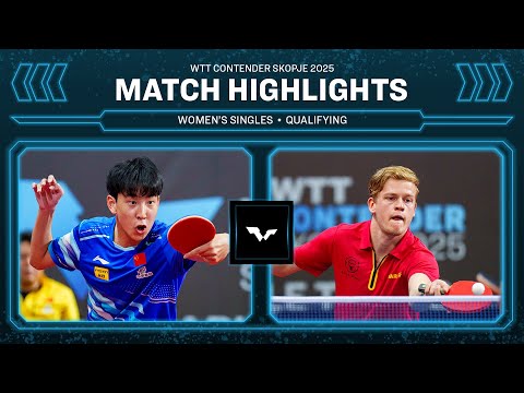 Li Hechen vs Laurens Devos | MS Qual | WTT Contender Skopje 2025