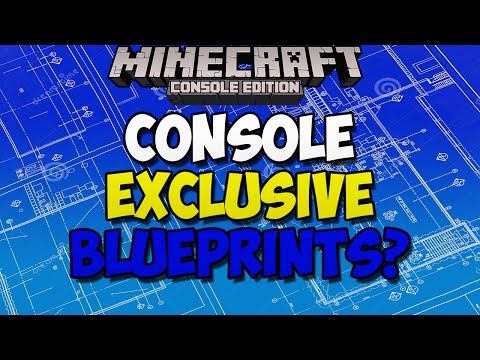 Minecraft Xbox & Playstation: Custom Building Blueprints? | Console Exclusive Discussion!
