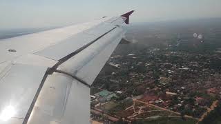 preview picture of video 'Air Asia A320 landing in Vientiane, Laos'