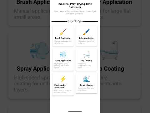 Industrial PaintDry Calculator video thumbnail