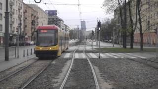 Trasa linii tramwajowej 7 P+R Aleja Krakowska - Kawęczyńska Bazylika