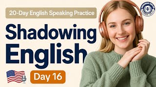 🔴 30 English Sentences Describing People | Beginners | Day 16 Shadowing English Speaking Practice
