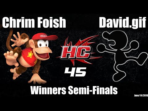 HC45 Sm4sh Winners Semi-Finals: Chrim Foish (Diddy Kong) vs David.gif (Mr. G&W)