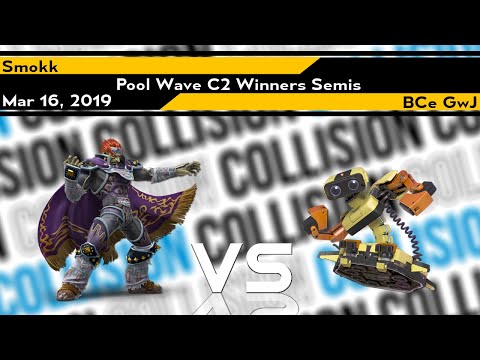 [Smash Ultimate] Collision 2019 (Pools) - Smokk (Ganondorf) vs BCe GwJ (ROB)