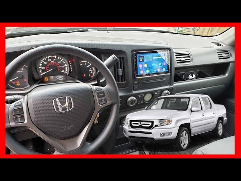 1st Gen Honda Ridgeline Custom Android Stereo and Bazooka Subwoofer Installation