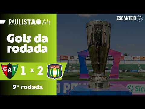 AZULÃO VENCE EM TAQUARITINGA | Taquaritinga 1 x 2 São Caetano | Gols do Paulistão Série A4 2026