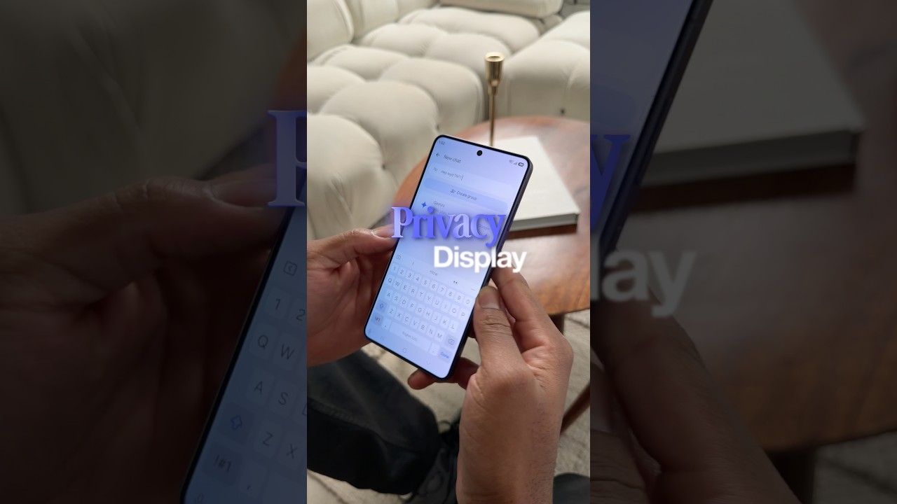 How To Use Privacy Display On Samsung S26 Ultra #tech #s26ultra
