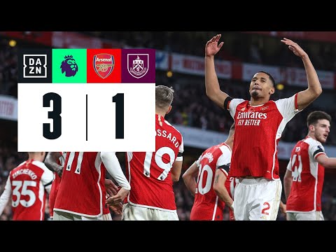 Resumen de Arsenal vs Burnley Matchday 12