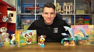 Völlig unverständliche Preise und dann noch gespart: LEGO® Creator 31382 31385 Hund & Delfine