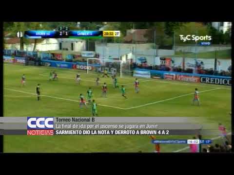 Sarmiento de Junín clasificó a la final y espera por San Martín