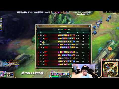 Doublelift vs Virus - Jinx vs Draven ADC - League of Legends Gameplay