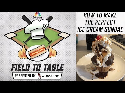 Giants crew gives the scoop on making a Ghirardelli sundae | Field to Table | NBC Sports Bay Area