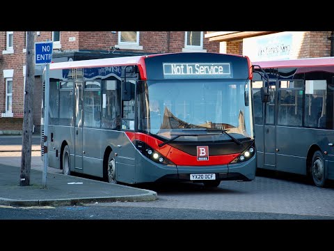 Beast: Gateshead Central Taxis YX20OCF Alexander Dennis E20D/Enviro 200 MMC