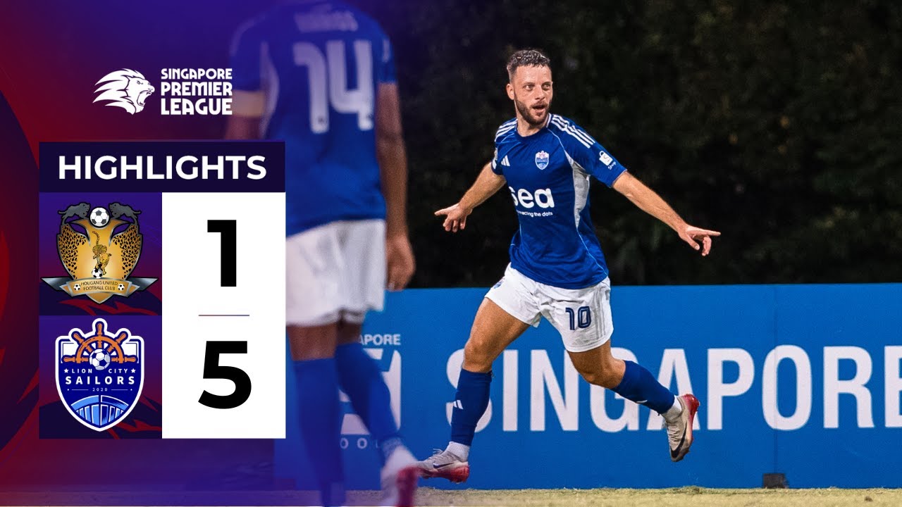 Hougang United vs Lion City Sailors Highlights