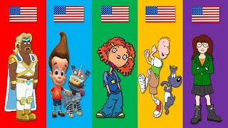 Cartoons From Different Countries | Pt.86