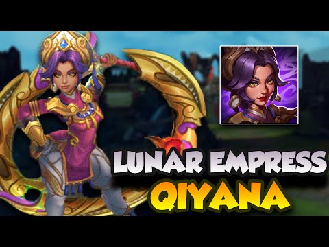 🌙 LUNAR EMPRESS QIYANA MAKES THEM BOW TO HER | New Qiyana Skin | PBE Erick Dota