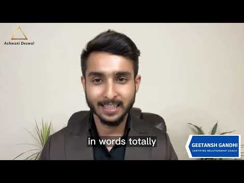 Geetansh Gandhi testimonial