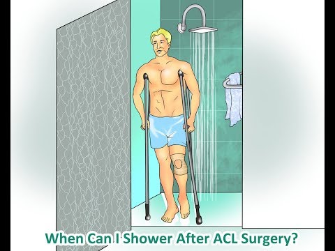 3rd YouTube video about how long after acl surgery can you take a bath