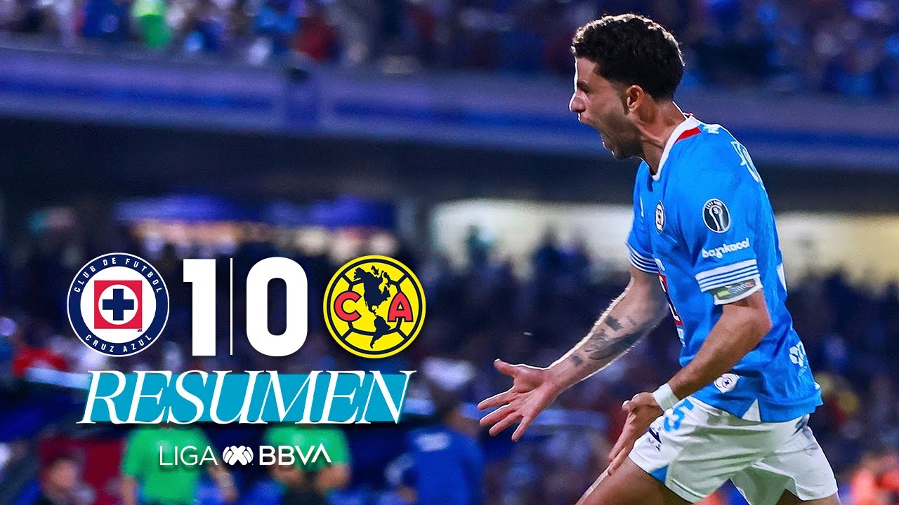 CRUZ AZUL 1-0 AMÉRICA | Semifinal Ida | La Máquina toma ventaja | Clausura 2025