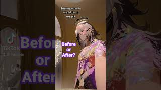 What Better: Before or After? | AI Filter #favorite #filter #anime #princess #selflove #gorgeous