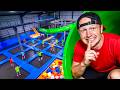 Sneaking Into A Trampoline Park