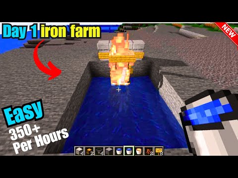 Day 1 iron farm to get you started 1.20+