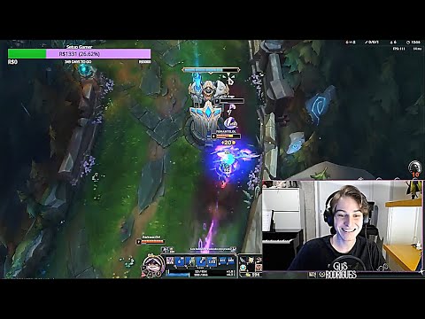 Luluzinha do Gustavo driblando o Nocturne