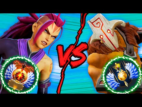 Dota 2 Anti-Mage VS Juggernaut | DOTA 2 Battle