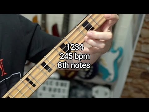 1234 245 bpm 8th notes