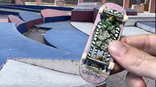 Street Fingerboarding Vlog: Insane Spots!