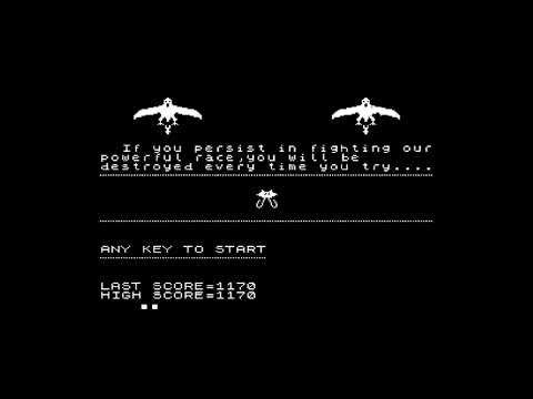 Firebird (Jupiter Ace). Score: 1 470. Level: 2.