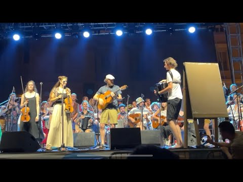 🇮🇹Etno Histeria World orchestra,Italy,Trieste,july 2023🇮🇹#video#viral #travel#funny#music#love
