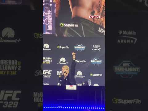 Benoît Saint Denis hué comme jamais en conférence de presse à Las Vegas #mma #ufc