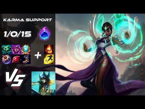 SUPPORT Karma vs Nami - NA Challenger Patch 14.23