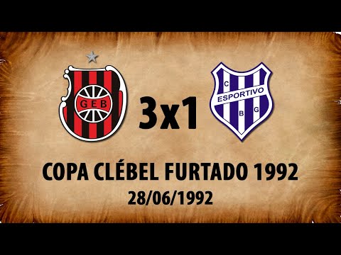G.E.Brasil 3x1 Esportivo - Copa Clébel Furtado 1992