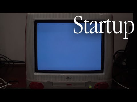 iMac G3 Startup