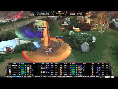 SWC EU Qualifiers Week 4 Finals - Worth Gaming vs Cloud 9 HyperX